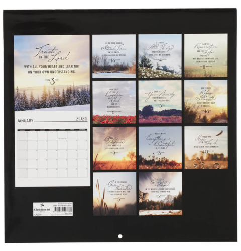 2026 Everything Beautiful Large Wall Calendar