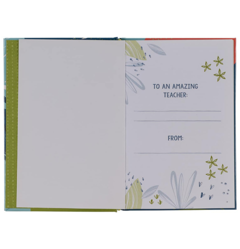 Notes To An A+ Teacher Prompted Gift Book