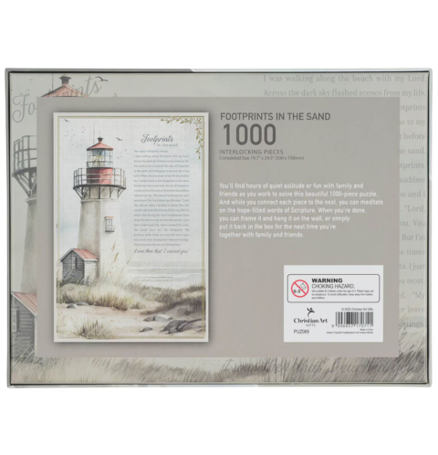 Footprints 1000-Piece Puzzle