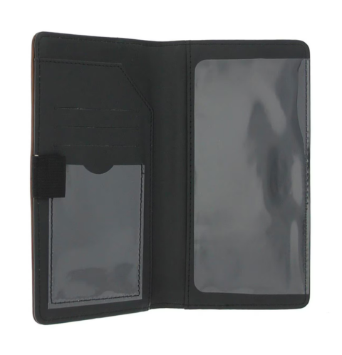 I know the Plans Faux Leather Checkbook Cover with Rectangular Patch - Jeremiah 29:11