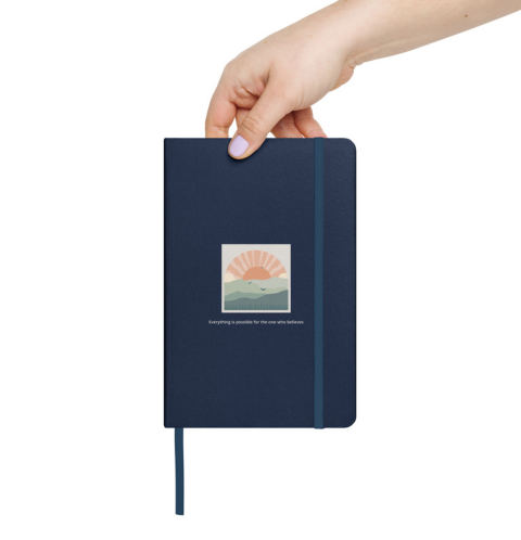 Hardcover Bound Notebook - Everything is Possible