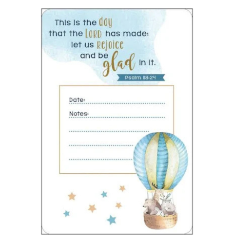 My Baby Boy's Milestone Cards