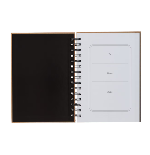 Trust in the Lord Cork-brown Large Wirebound Journal - Proverbs 3:5