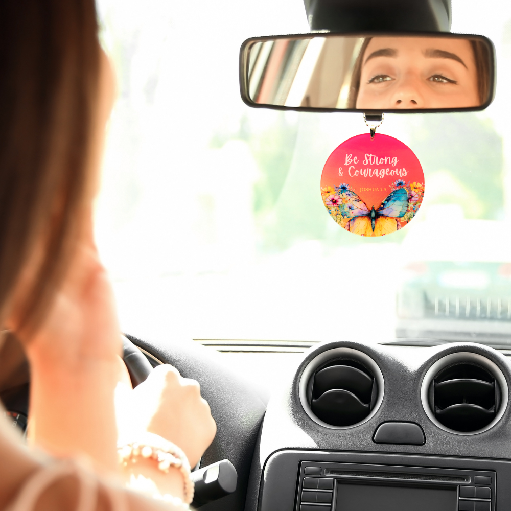 Be Strong Key Chain, Rearview Mirror Ornament