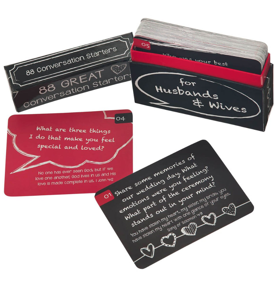 Conversation Starters For Husbands and Wives