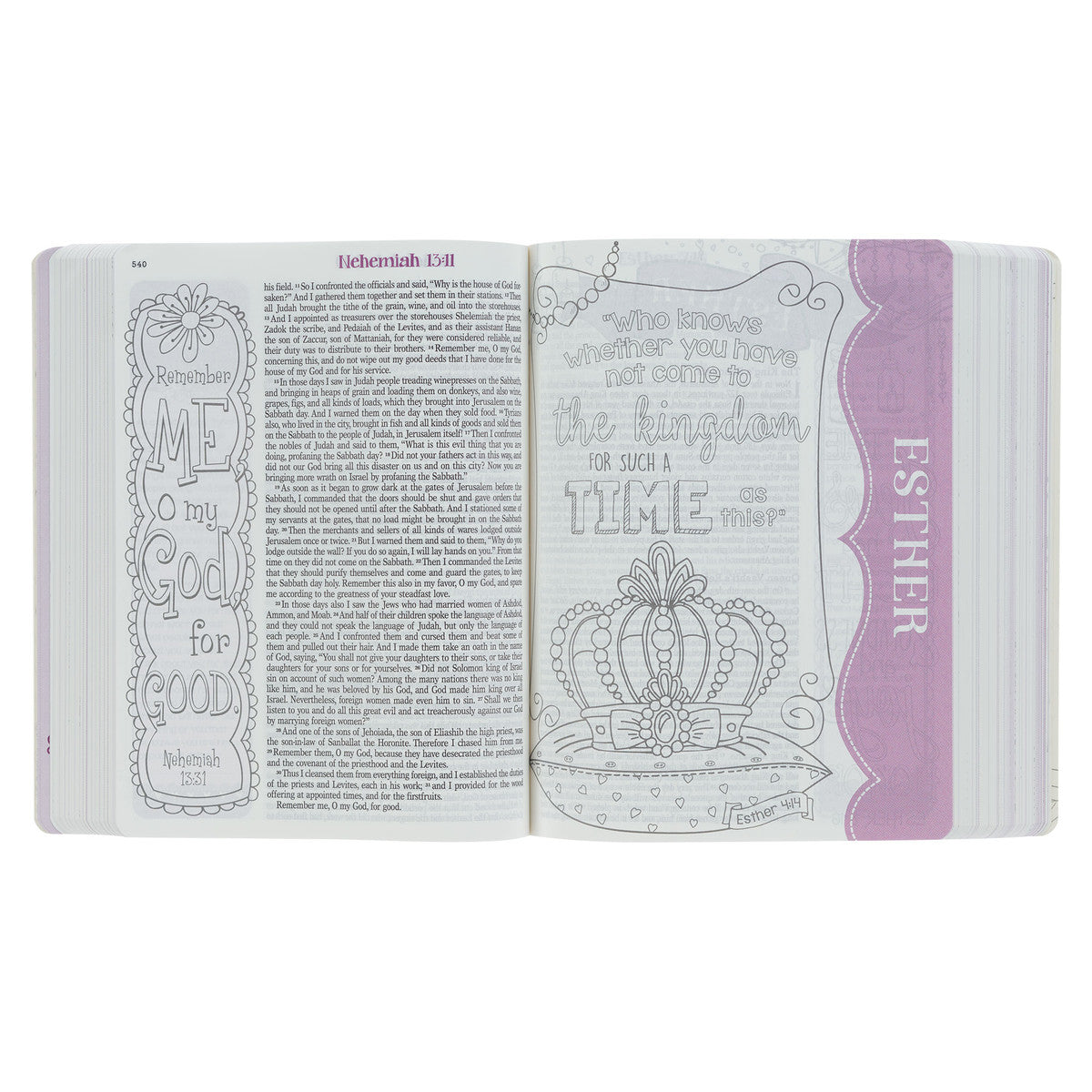 Pink Flexcover My Creative Bible for Girls - ESV Journaling Bible