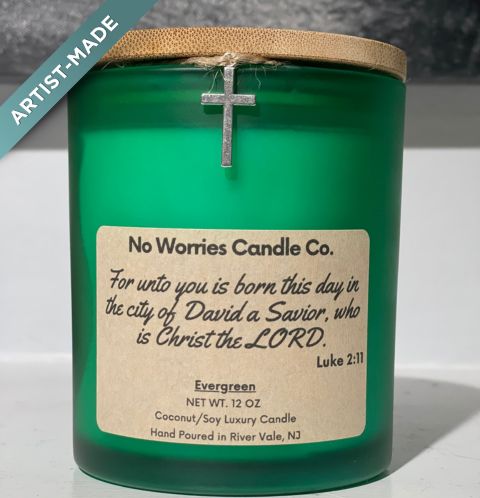 Noel Collection- Coconut Soy Candle - Evergreen