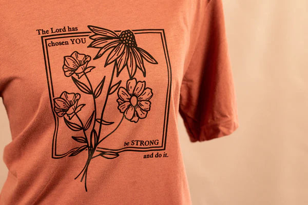 Be Strong and Do it Short Sleeve Tee - Mauve