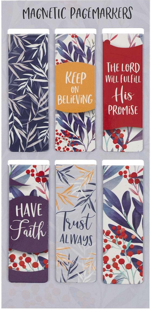 Trust Always Magnetic Bookmark Set