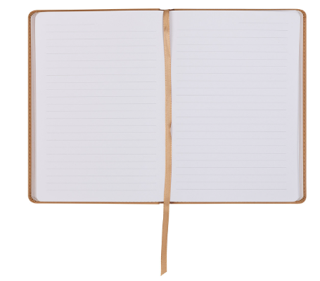 Give Thanks Tan Faux Leather Classic Journal