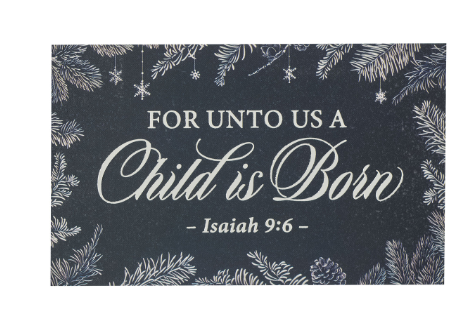 A Child is Born Christmas Pass Around Card Set Isaiah 9:6