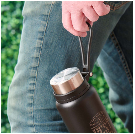 The World's Best Dad Stainless Steel Water Bottle