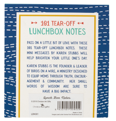 101 Inspirational Lunch Box Notes