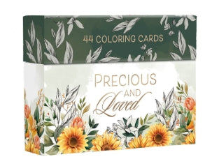 Precious and Loved Boxed Coloring Cards