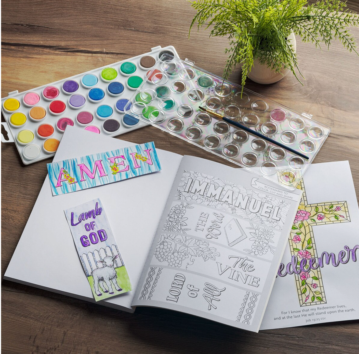 The Names of Jesus Coloring Book