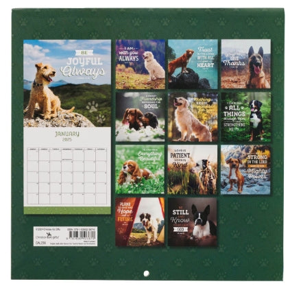 Blessed is The One 2025 Large Wall Calendar - Jeremiah 17:7