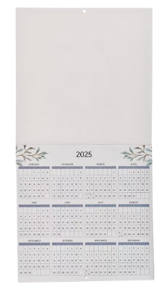 Grow in Grace 2025 Large Wall Calendar - 2 Peter 3:18