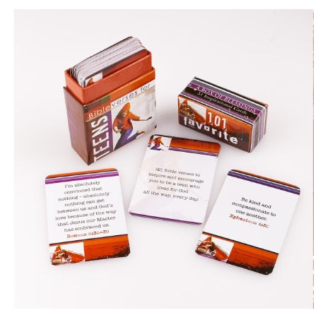 101 Favorite Bible Verses for Teens Box of Blessings