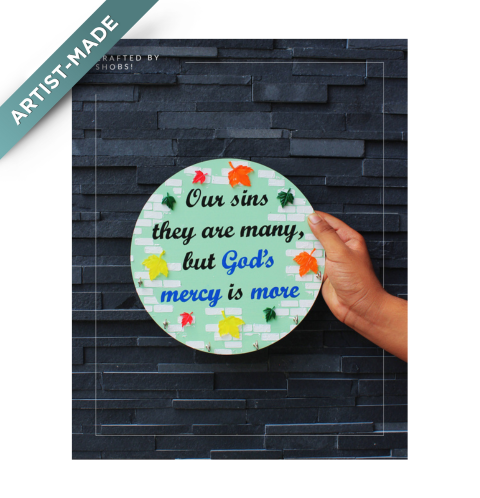 Wall Art Key holder by Crafted by Shobs