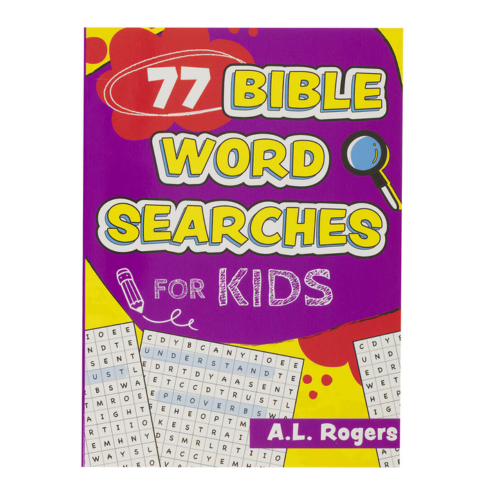 77 Bible Word Searches for Kids