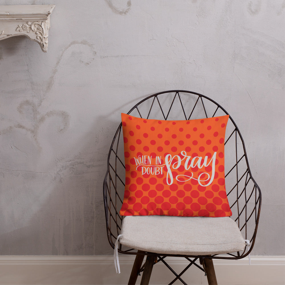 Premium Pillow - Pray