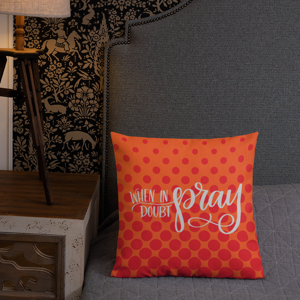Premium Pillow - Pray