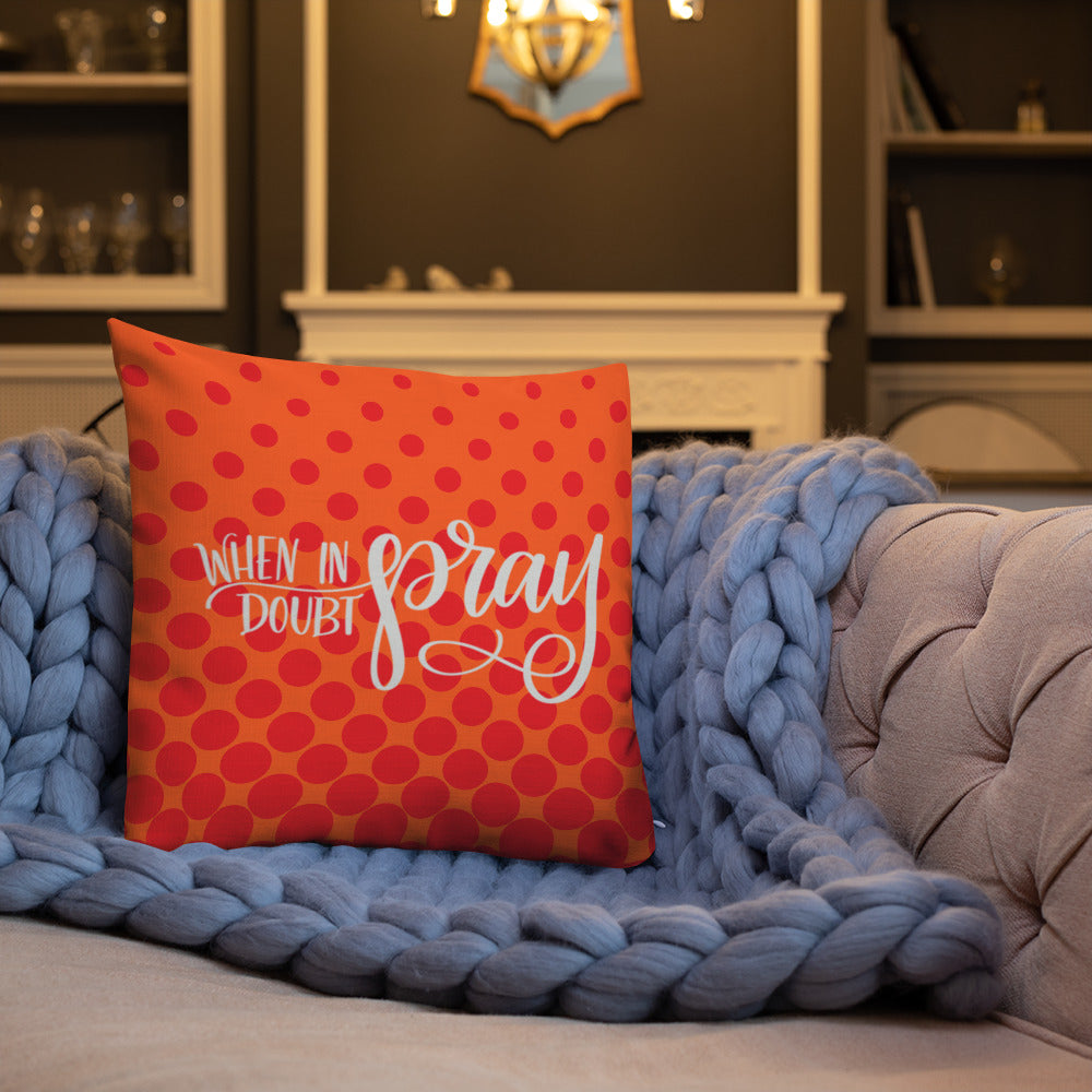 Premium Pillow - Pray