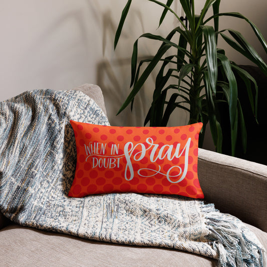 Premium Pillow - Pray