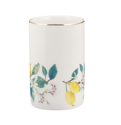 Rejoice Always Lemon Ceramic Table Vase - 1 Thessalonians 5:16