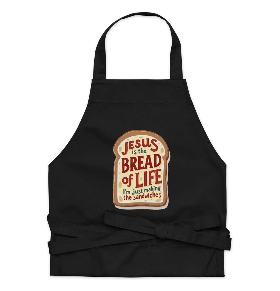 Jesus is the Bread of Life Organic Cotton Apron