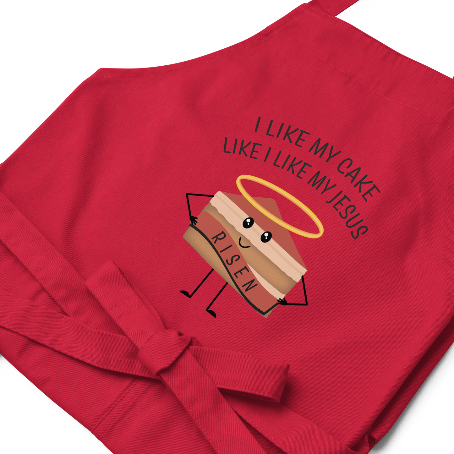 GTI Organic Cotton Apron - I Like My Cake