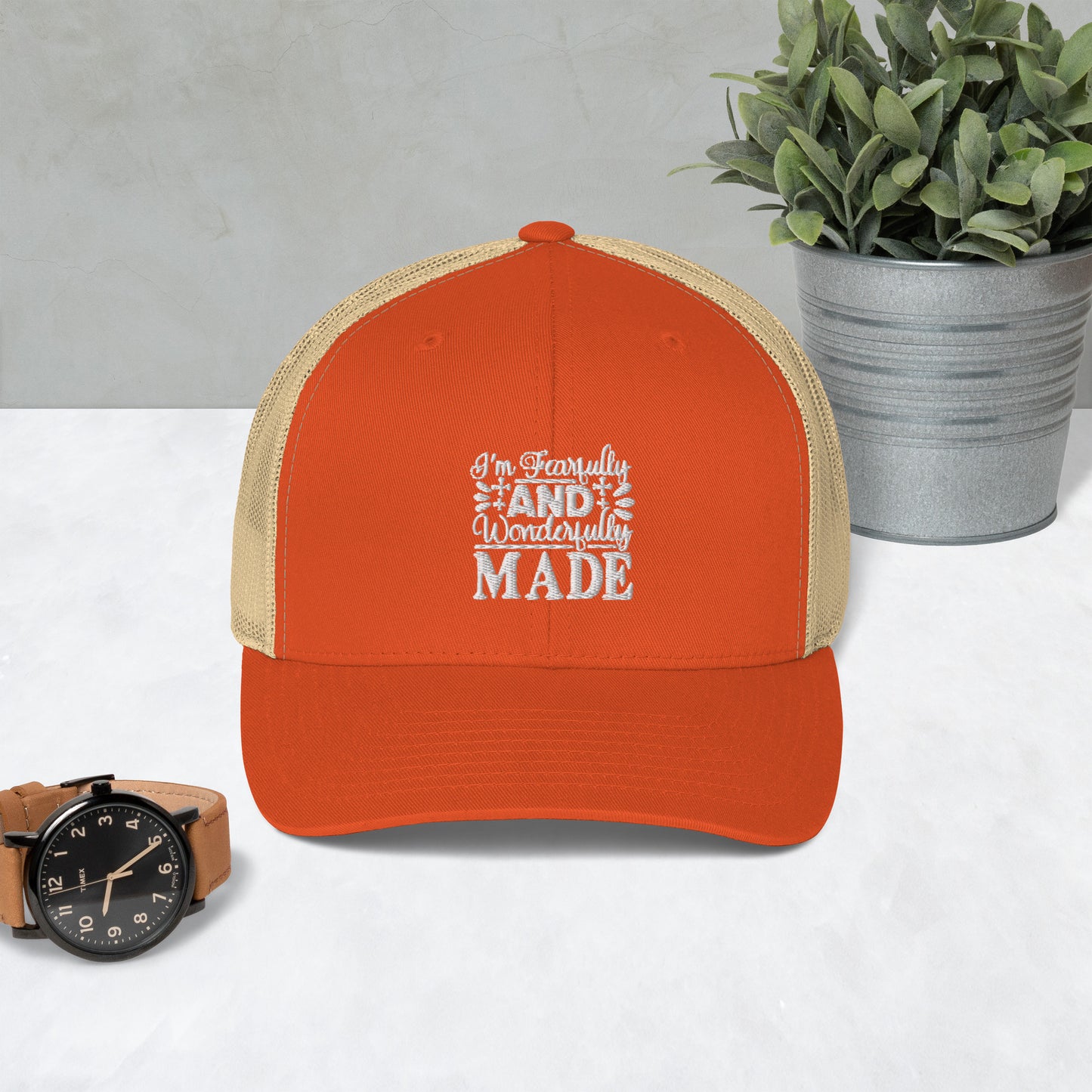 Trucker Cap -  Fearfully and Wonderfully Made