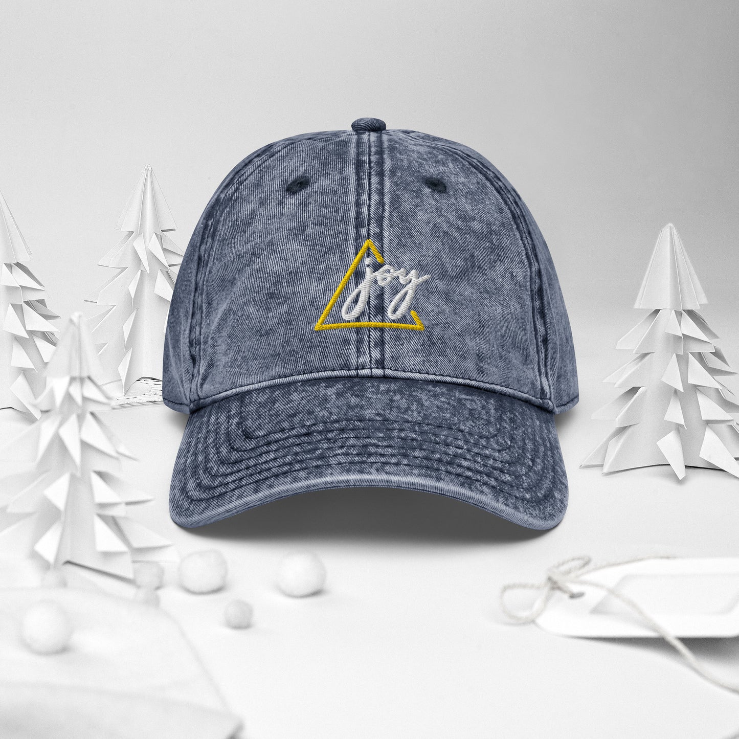 Vintage Cotton Twill Cap - Joy