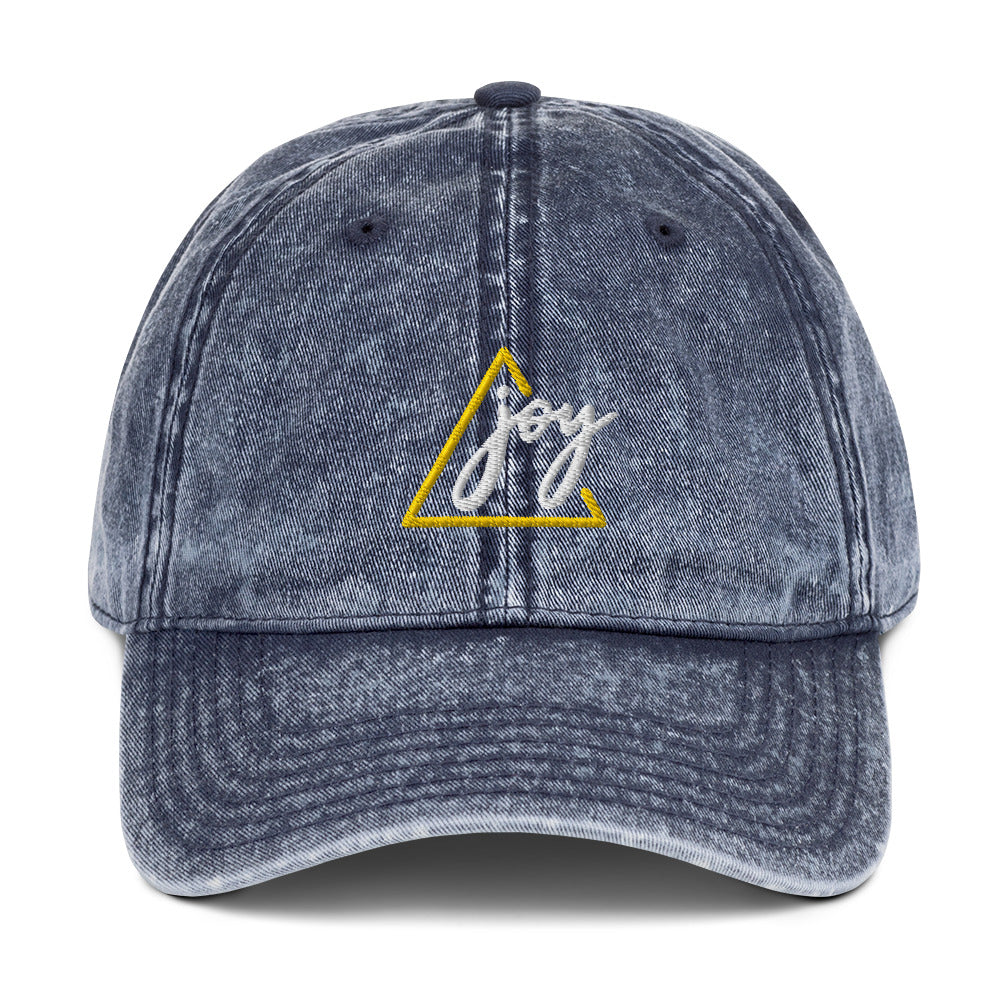 Vintage Cotton Twill Cap - Joy