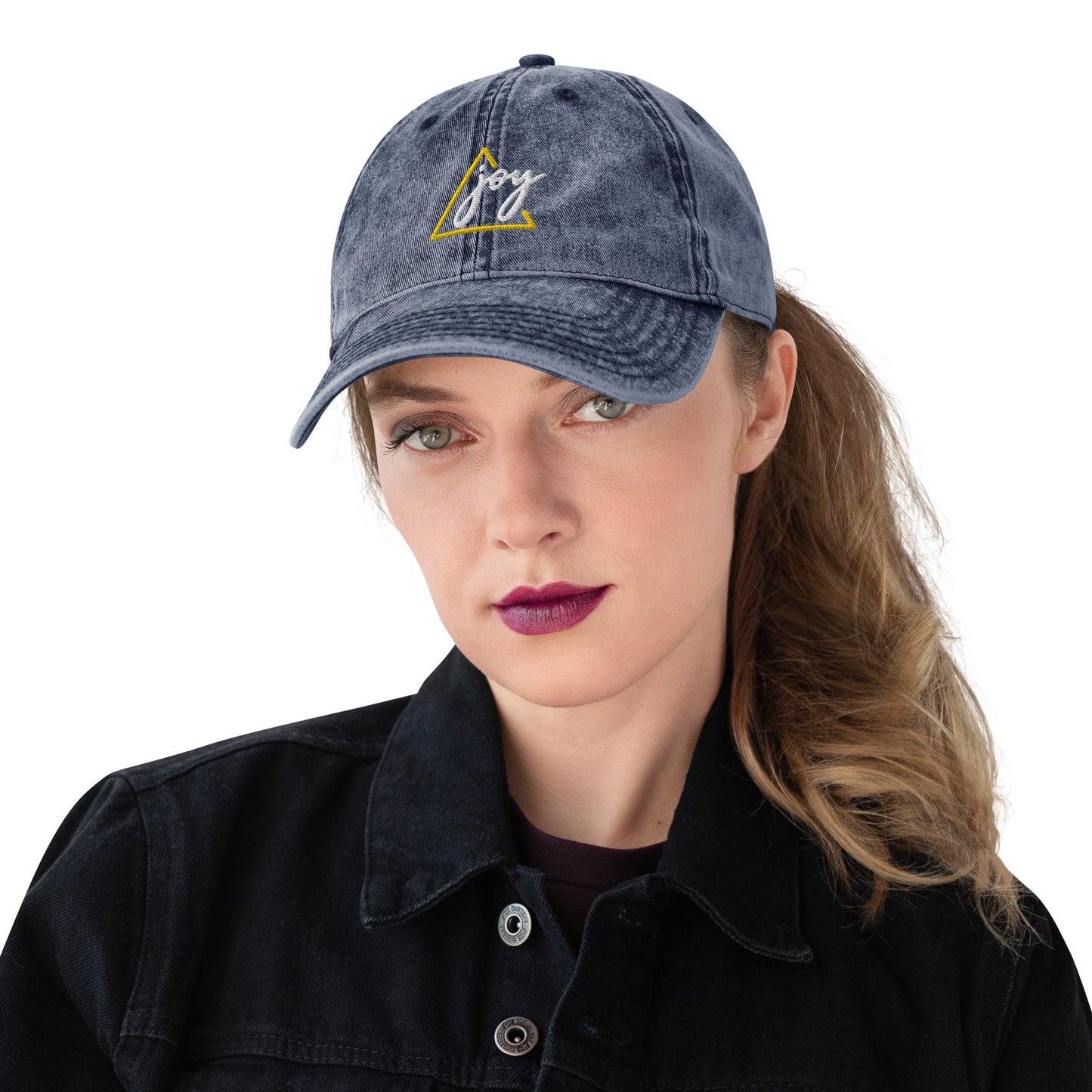 Vintage Cotton Twill Cap - Joy