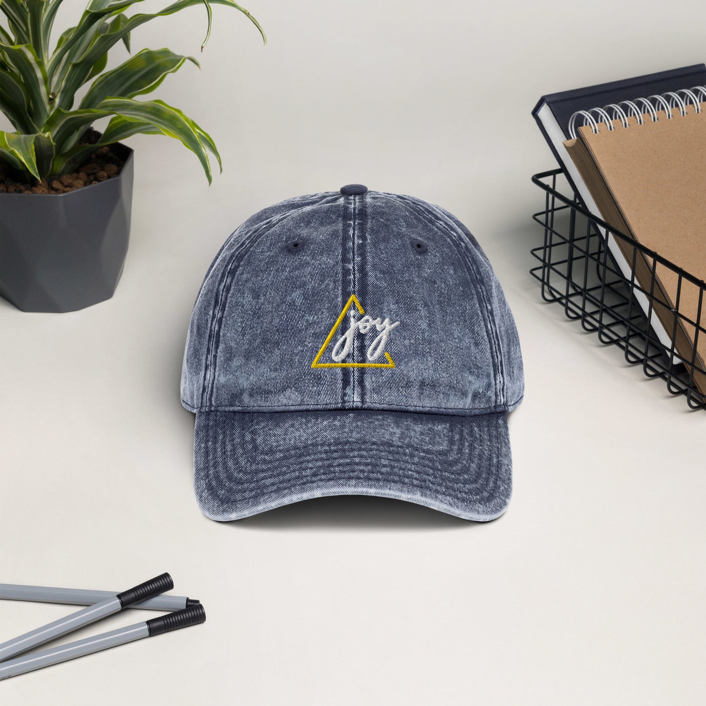Vintage Cotton Twill Cap - Joy