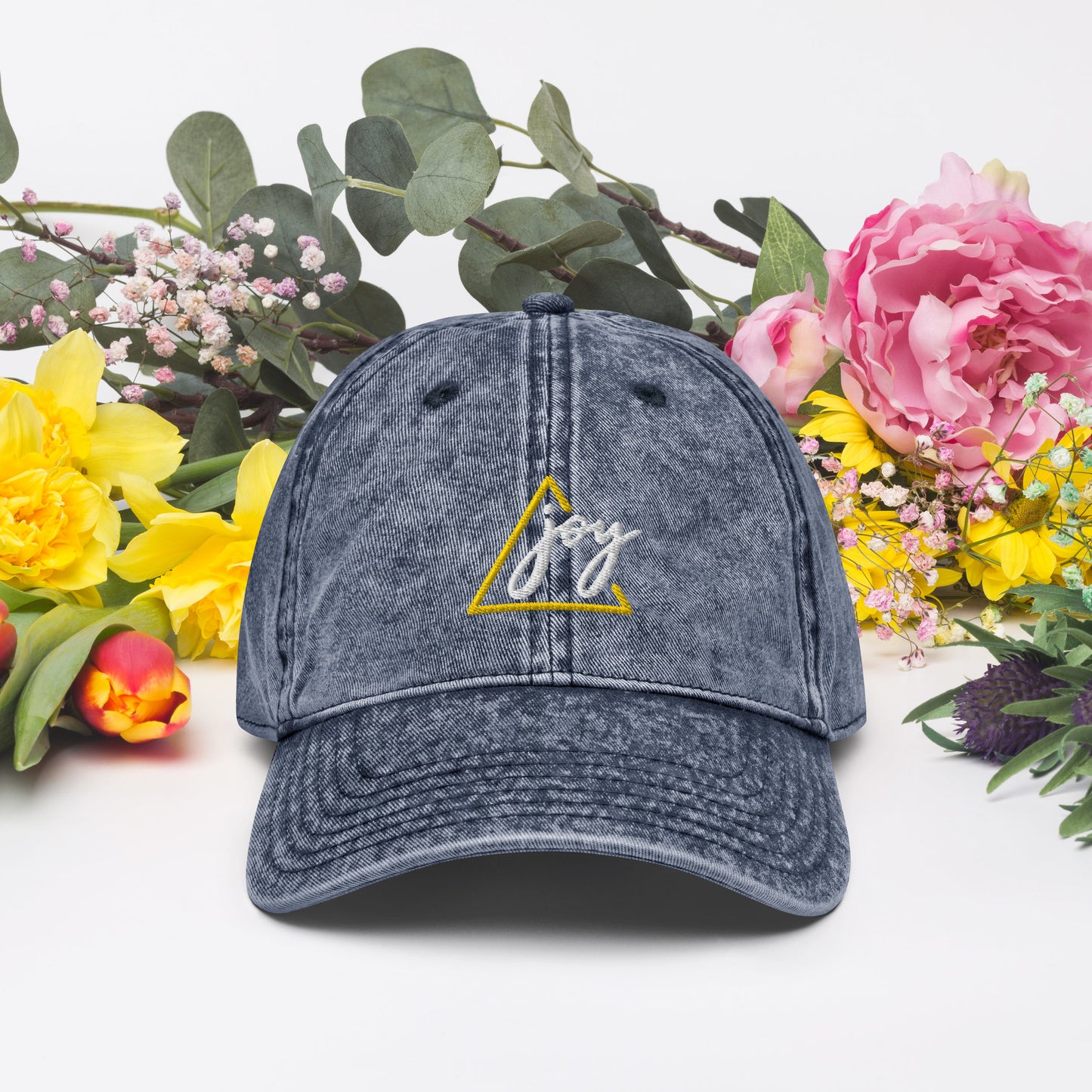 Vintage Cotton Twill Cap - Joy