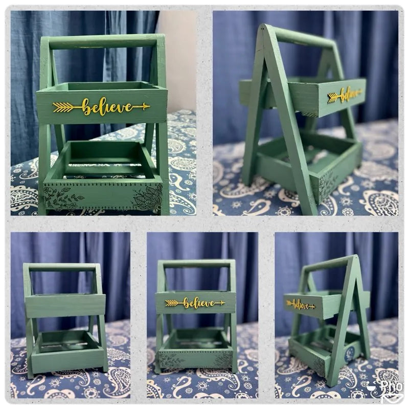 Multi-purpose pine wood stand from Kainos