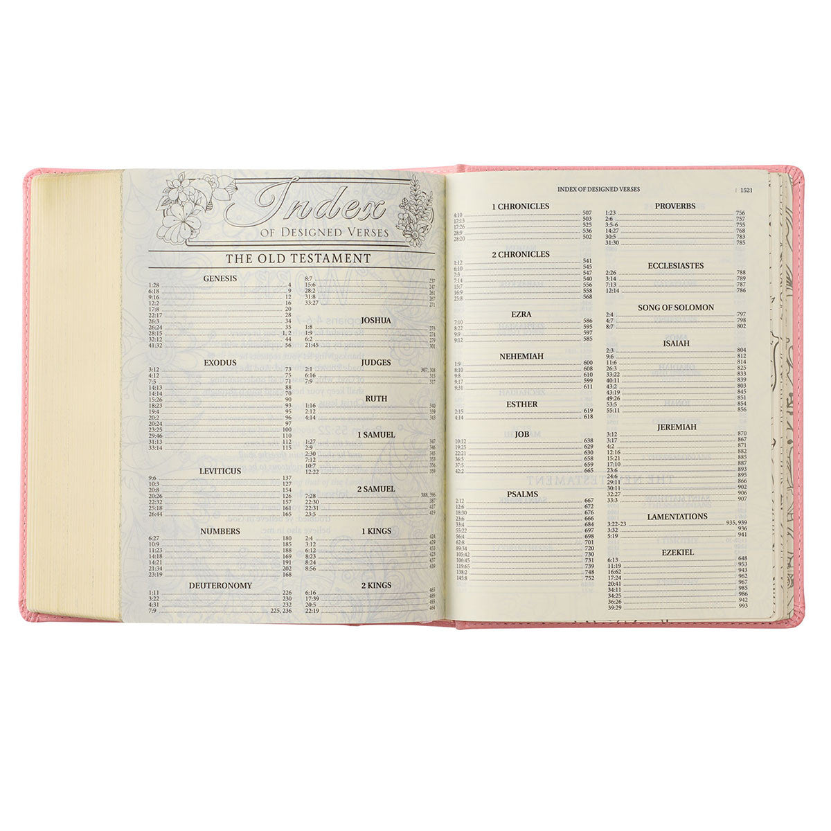Pink Hardcover Faux Leather My Promise Bible