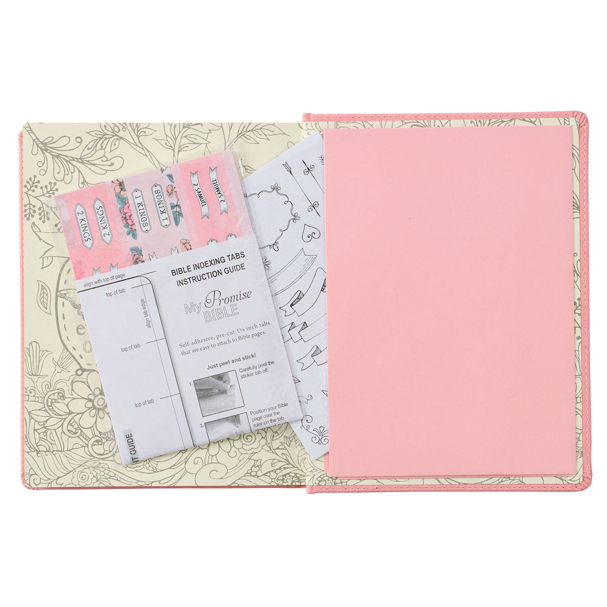 Pink Hardcover Faux Leather My Promise Bible