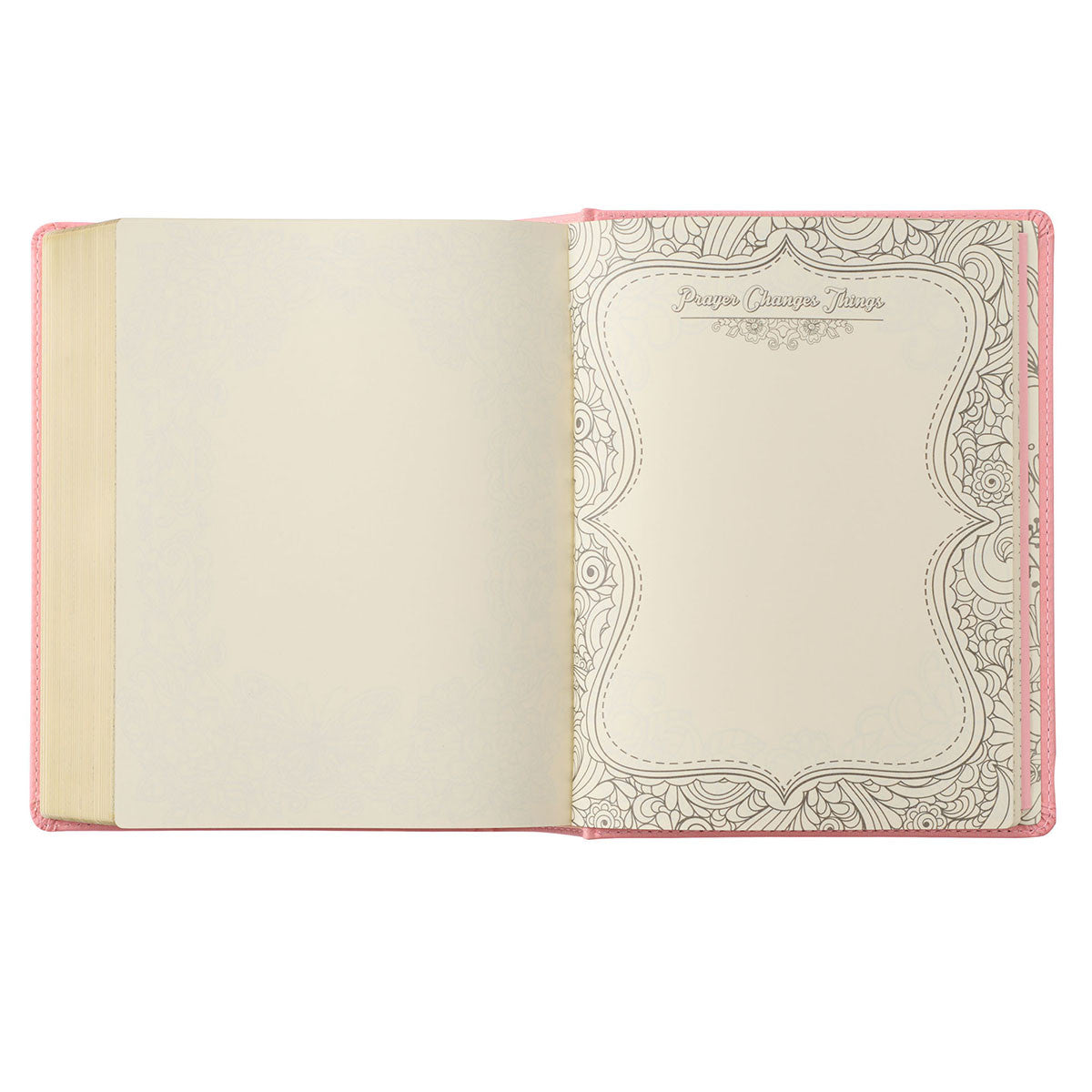 Pink Hardcover Faux Leather My Promise Bible