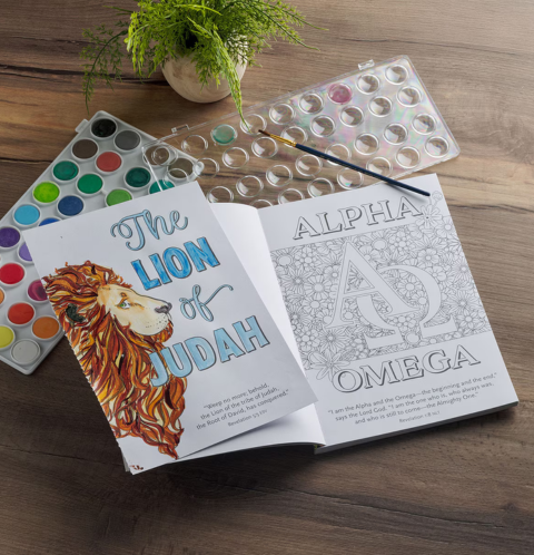 The Names of Jesus Coloring Book