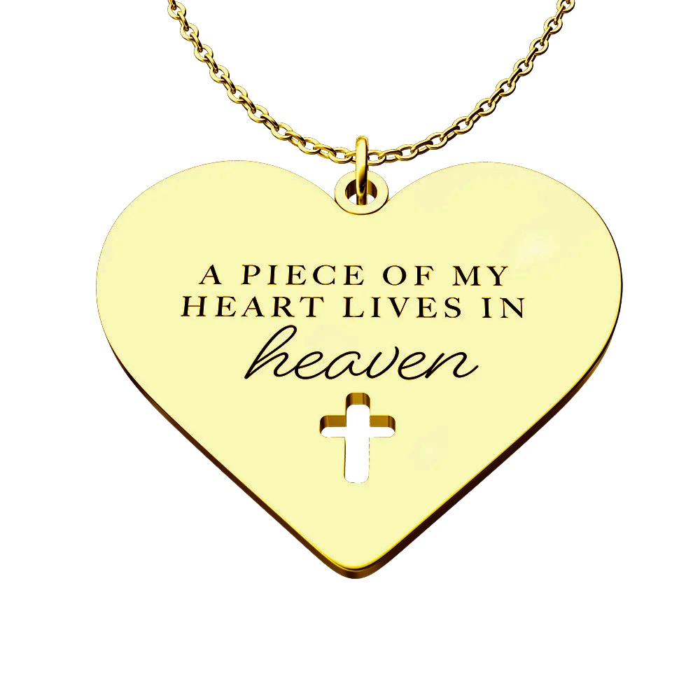 A Piece of My Heart Necklace