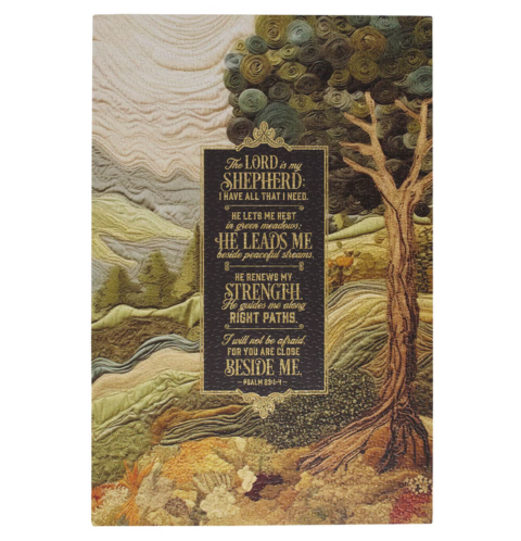 The Lord is My Shepherd 1000-piece Puzzle - Psalm 23:1-4