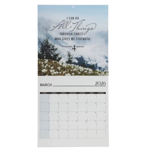 2026 Everything Beautiful Large Wall Calendar