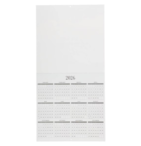 2026 Everything Beautiful Large Wall Calendar