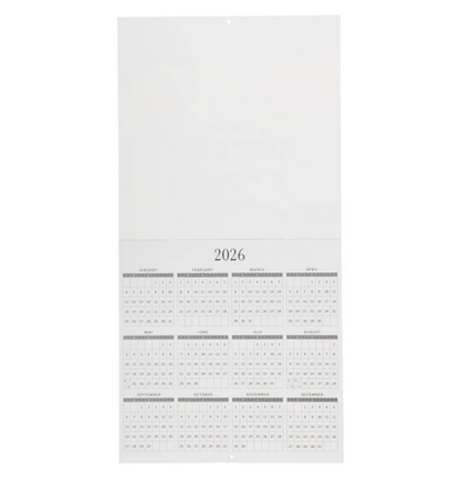 2026 Everything Beautiful Large Wall Calendar