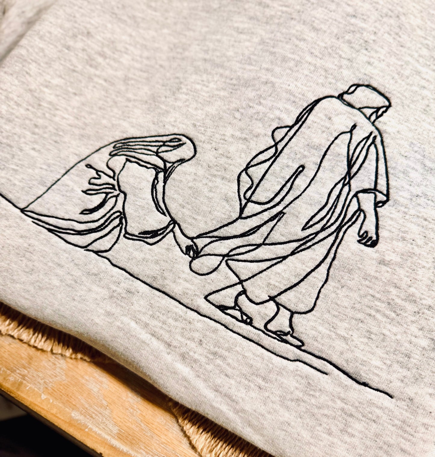 The Issue Of Blood Embroidered Shirt, Christian Sweatshirt, Embroidered Jesus Shirt, Christian Shirt, Christian Gift