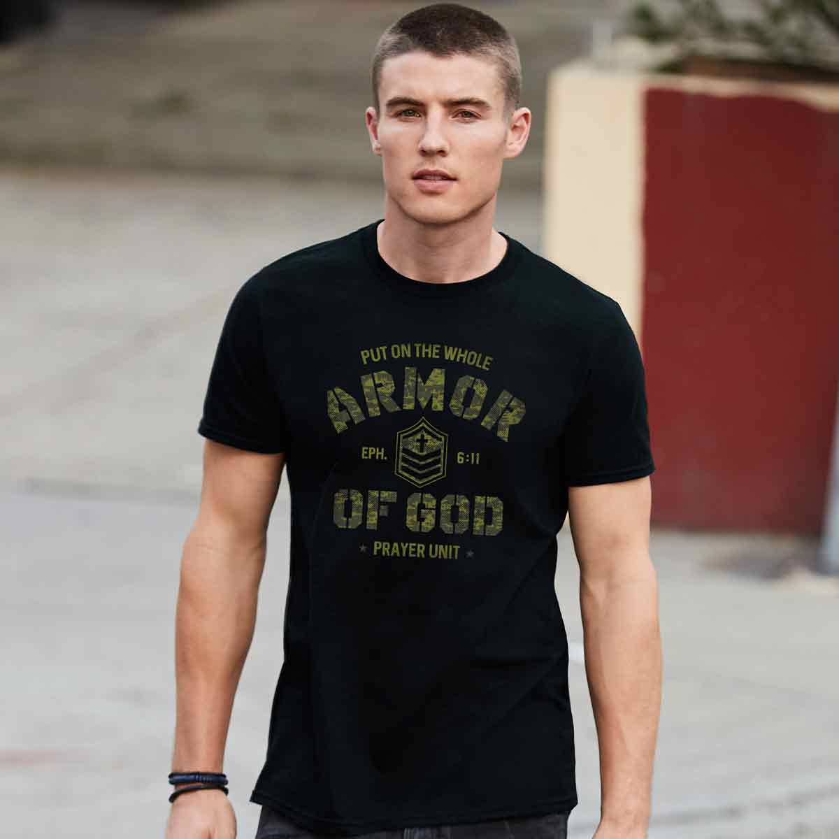Kerusso Christian T-Shirt Armor Camo