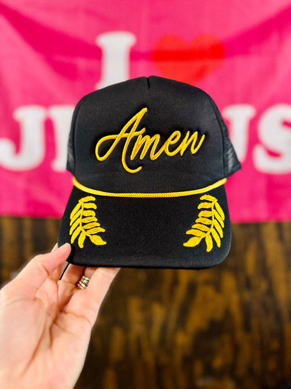 Amen - Christian Trucker Hat